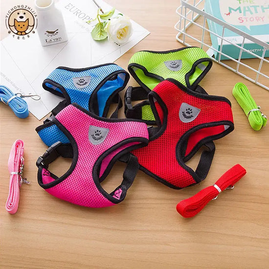 Breathable Pet Harness Set