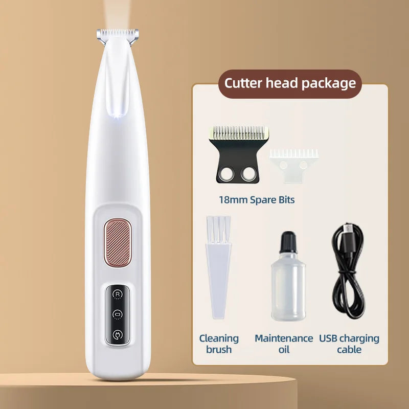 LED Pet Paw Grooming Trimmer
