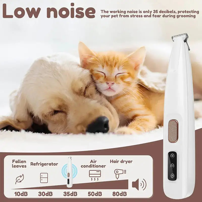 LED Pet Paw Grooming Trimmer